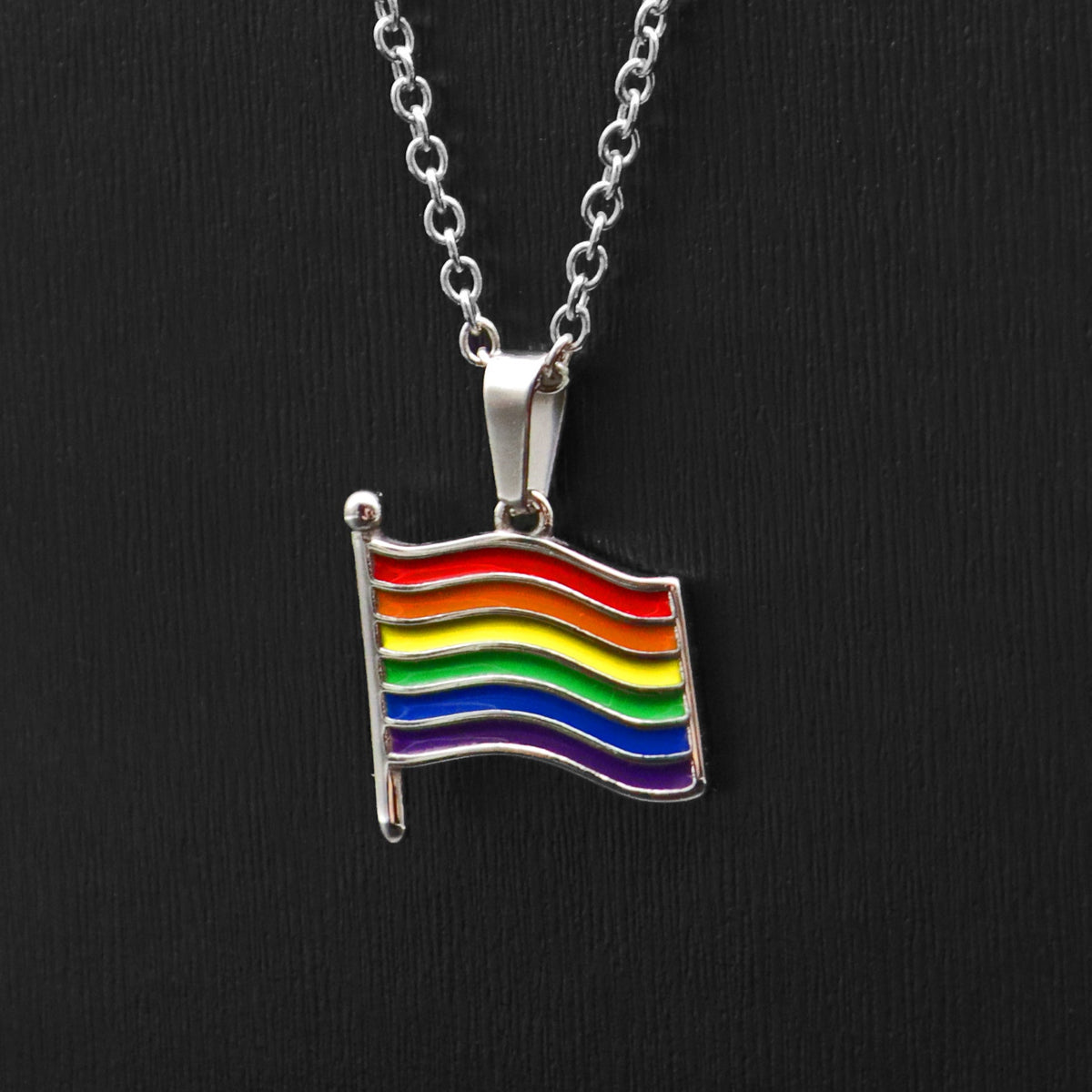 Pride-Kette (Rainbow-Flag)
