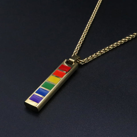 Pride-Kette (Rainbow-Anhänger)