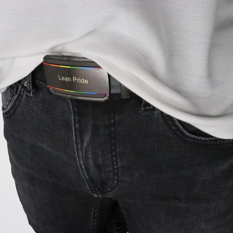 Gürtelschnalle (Pride Edition / Rainbow Design)