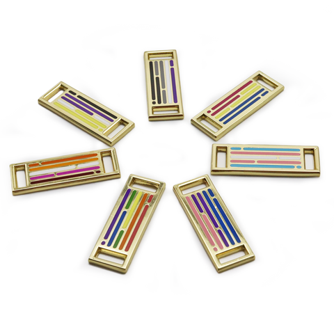 2x Diversity Schnürsenkel Badge