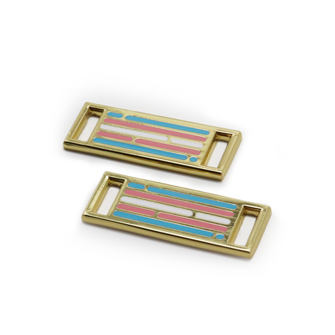 2x Diversity Schnürsenkel Badge