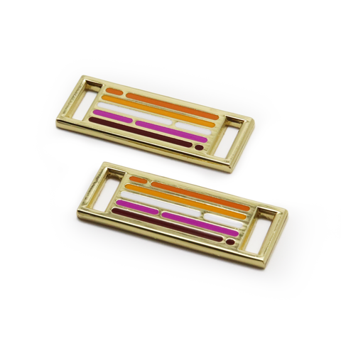 2x Diversity Schnürsenkel Badge