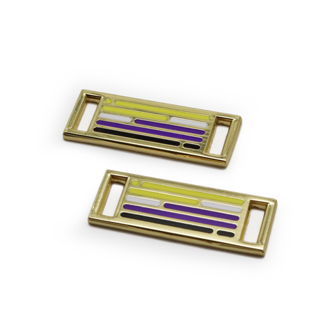 2x Diversity Schnürsenkel Badge