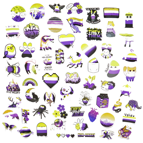 LGBTQ Sticker Set (> 50 Motive)