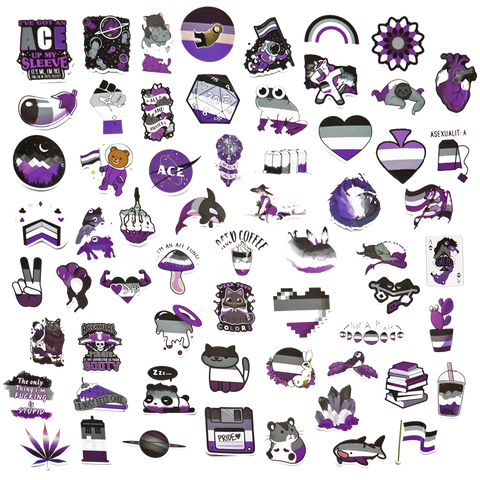 LGBTQ Sticker Set (> 50 Motive)