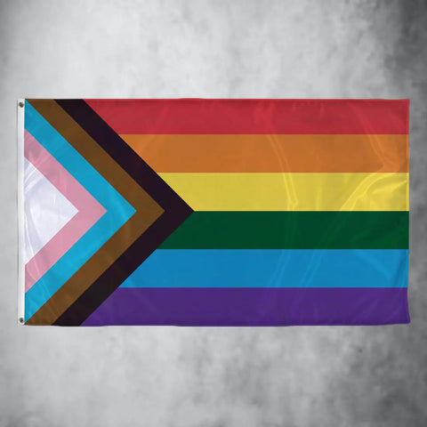 Progress Pride Flagge (90x150 cm)