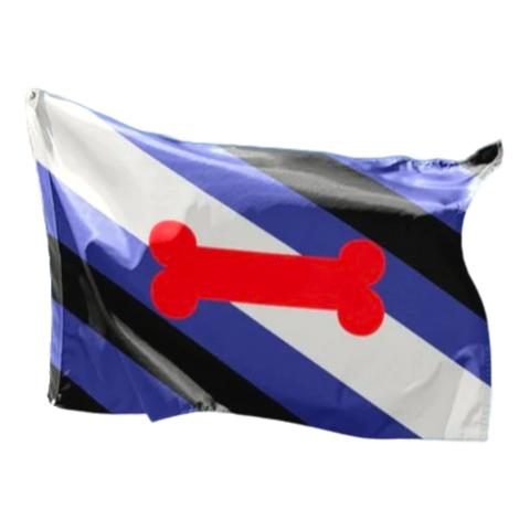 Puppy Pride Flagge (90x150 cm)