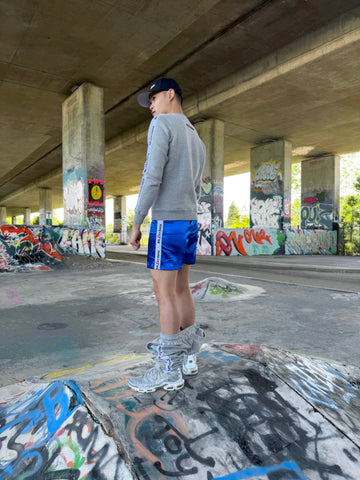 Sk8erboy® Shiny Boxershorts royalblau