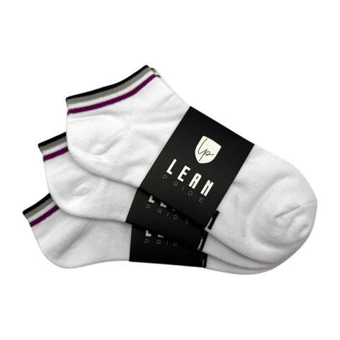 Sneaker-Socken (3er Pack) - Rainbow