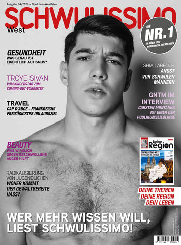 SCHWULISSIMO  West - April 2026 - Einzelausgabe