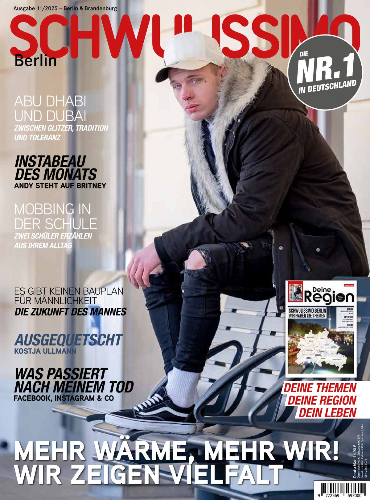 SCHWULISSIMO Berlin – Ausgabe 11/2025