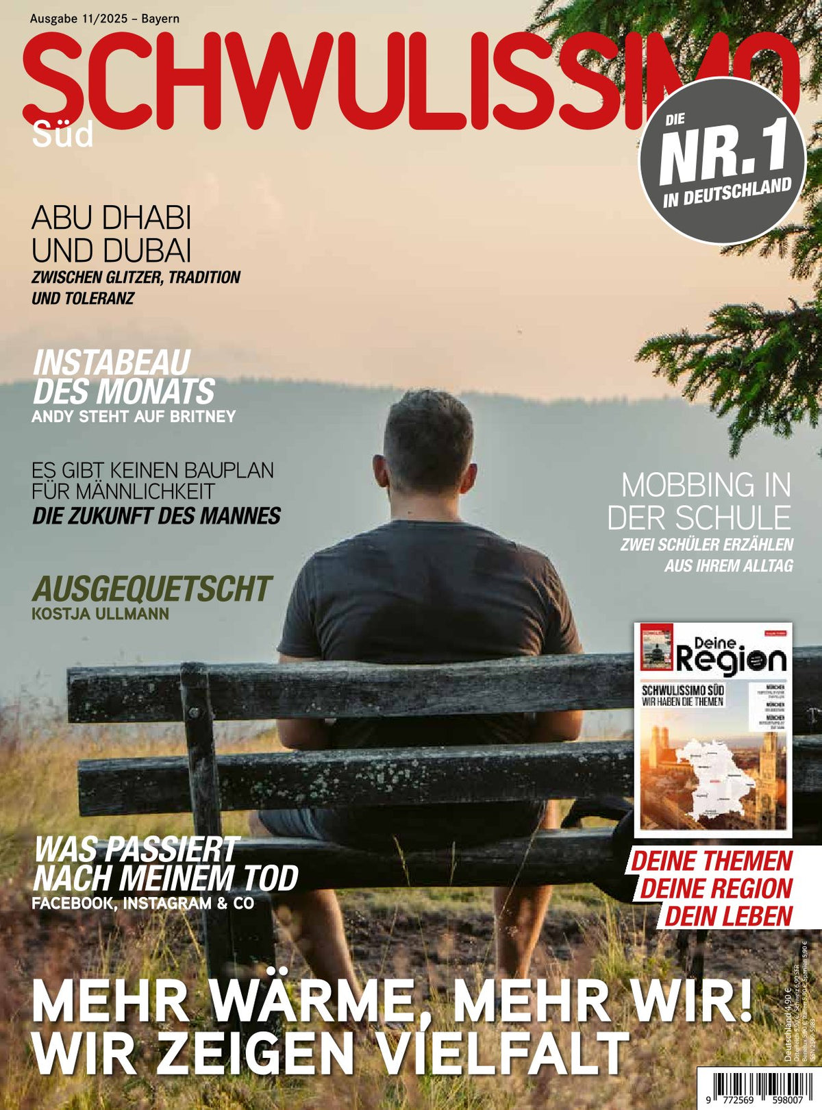 SCHWULISSIMO Süd – Ausgabe 11/2025