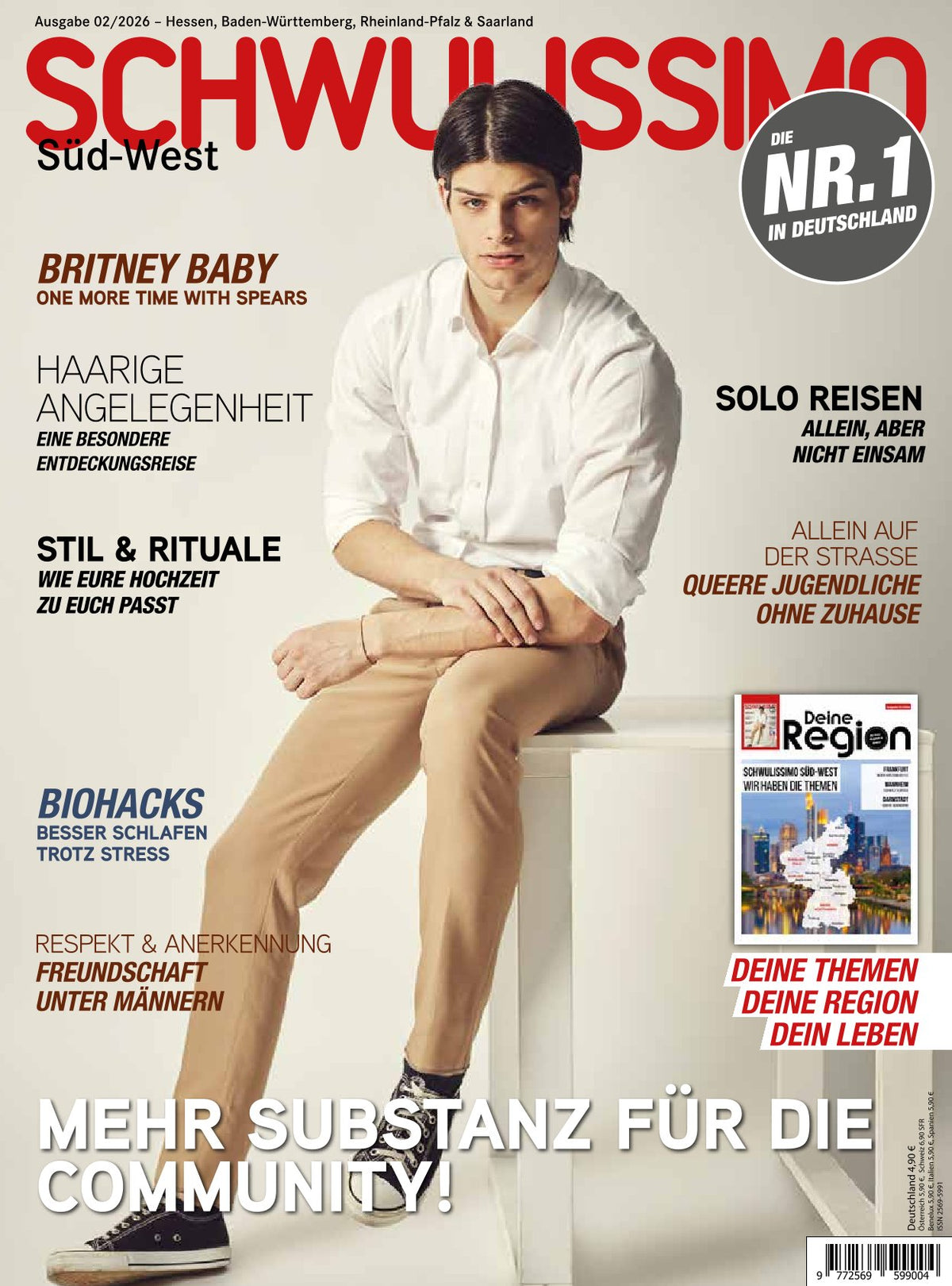 SCHWULISSIMO Süd-West 02/2026