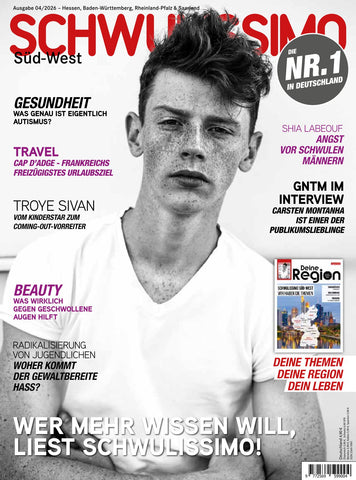 SCHWULISSIMO  SüdWest - April 2026 - Einzelausgabe