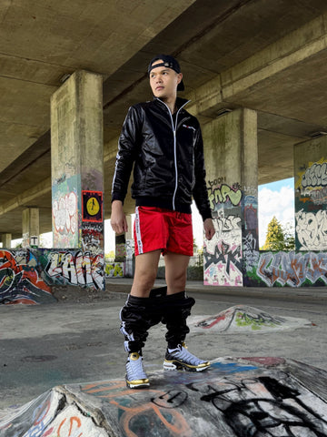 Sk8erboy® Shiny Boxershorts rot