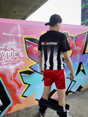 Sk8erboy® Shiny Boxershorts rot