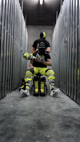 Sk8erboy® MX Socks neon-gelb