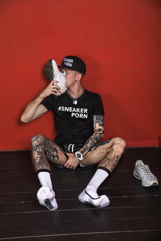 #SNEAKERPORN Socken schwarz