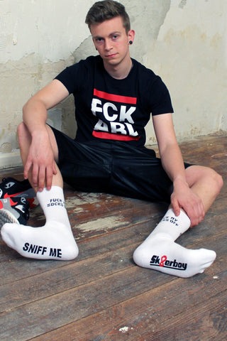 Sk8erboy® SNIFF ME Socks weiß
