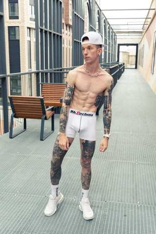 Sk8erboy® Basic Boxershorts weiß