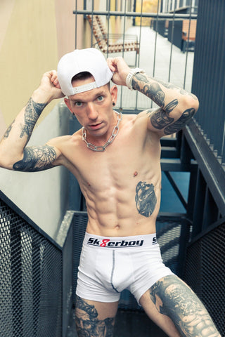 Sk8erboy® Basic Boxershorts weiß
