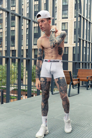 Sk8erboy® Basic Boxershorts weiß