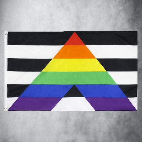 Straight Ally Flagge (90x150 cm)